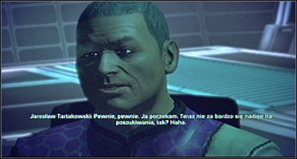 Kiedy wyrazimy swoją gotowość, Tartakowski powie nam o kodzie aktywacyjnym - Mass Effect: Underlaby - Noveria, solucja, opis przejścia - Mass Effect - poradnik do gry