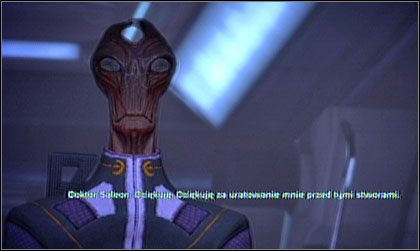 Niezależnie od tego, jak potoczy się nasza rozmowa, wynik jest ten sam - walka - Mass Effect: Pogranicze Keplera - Niezbadany świat, solucja, opis przejścia - Mass Effect - poradnik do gry