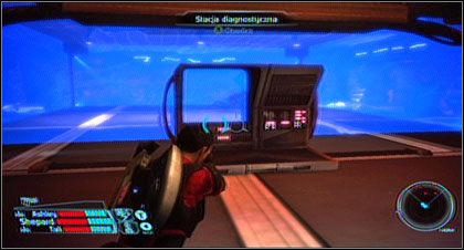 W ostatniej bazie, którą odwiedzimy, znajdziemy za barierą leżące ciało Kahoku - Mass Effect: Gromada Vogayer (Podróżnik) - Niezbadany świat, solucja - Mass Effect - poradnik do gry