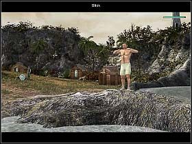 Tu spotyka modlącego się nad wodą mężczyznę z kucykiem - Poradnik do gry - Dzień pierwszy (cz.1) | Reprobates U Bram Śmierci - Reprobates: U Bram Śmierci - poradnik do gry