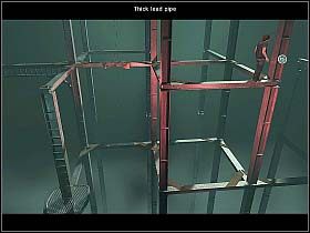 Tu w lewej kolumnie dają się zauważyć kolejne tworzące drabinkę szczeble, niestety, również brak pierwszego z nich - Noc druga (cz.2) | Reprobates U Bram Śmierci - Reprobates: U Bram Śmierci - poradnik do gry