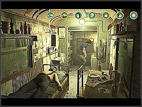 Tu okazuje się, że w pomieszczeniu ulatnia się gaz, a leżący na łóżku strażnik zapadł w śpiączkę - Noc trzecia (cz.2) | Reprobates U Bram Śmierci - Reprobates: U Bram Śmierci - poradnik do gry