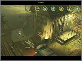 Pod regałem stojącym naprzeciwko kuchenki znajduje drugi gumiak - Noc trzecia (cz.2) | Reprobates U Bram Śmierci - Reprobates: U Bram Śmierci - poradnik do gry