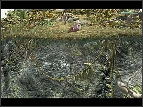 Wewnątrz okazuje się, że wiszący do tej pory głaz spadł na ziemię - Dzień czwarty | Reprobates U Bram Śmierci - Reprobates: U Bram Śmierci - poradnik do gry