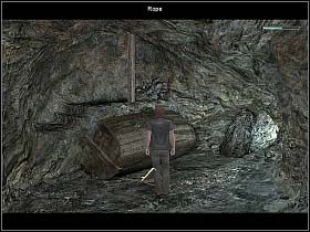 Wchodzi na schodki, bierze kolejny kamień i zrzuca go na drugi dźwigar - Dzień piąty (cz.2) | Reprobates U Bram Śmierci - Reprobates: U Bram Śmierci - poradnik do gry