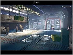 Maszyna parkuje w hangarze, wrota którego pozostają otwarte - Dzień ósmy (cz.2) | Reprobates U Bram Śmierci - Reprobates: U Bram Śmierci - poradnik do gry