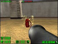 Sekret #8: W tym samym pomieszczeniu zabieramy plecak z nabojami, po czym zostaniemy zamknięci w pułapce - 14: Święte ogrody | Serious Sam Pierwsze starcie - Serious Sam: Pierwsze starcie - poradnik do gry