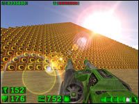 Sekret #10: Po wyeliminowaniu ostatniego przeciwnika z piramidy wyjedzie dwóch kolesi na dziwnym samochodziku - 14: Święte ogrody | Serious Sam Pierwsze starcie - Serious Sam: Pierwsze starcie - poradnik do gry