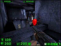 Sekret #2: Nad długim korytarzem z malowidłami po bokach znajdziemy dodatkowe zdrowie - 03: Grobowiec Ramzesa | Serious Sam Pierwsze starcie - Serious Sam: Pierwsze starcie - poradnik do gry