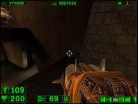 Sekret #4: Przy wyjściu z owego tunelu wchodzimy po schodach na podwyższenie po lewej - 03: Grobowiec Ramzesa | Serious Sam Pierwsze starcie - Serious Sam: Pierwsze starcie - poradnik do gry