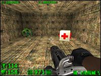 Sekret #7: Przy zeskakiwaniu do kanałów, przytrzymaj klawisz chodzenia - znajdziesz się w ukrytej lokacji - 08: Przedmieścia | Serious Sam Pierwsze starcie - Serious Sam: Pierwsze starcie - poradnik do gry