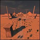 Zaraz po rozpoczęciu gry ruszamy w kierunku wrót Teb - 11: Aleja Sfinksów | Serious Sam Pierwsze starcie - Serious Sam: Pierwsze starcie - poradnik do gry