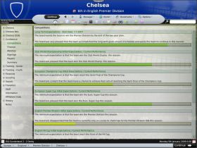 Korzystając z zakładki Manager odwiedzamy dwa miejsca: Board Room i Confidence - Opcje menedżera i oczekiwania zarządu - Prowadzenie drużyny - Football Manager 2008 - poradnik do gry