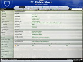 Personal - dodatkowe informacje personalne - Kadra (2) - Prowadzenie drużyny - Football Manager 2008 - poradnik do gry