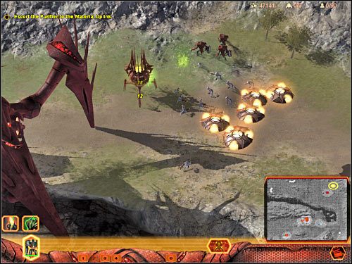 Zacznij teraz kierować się na południowy-wschód - Misja 4 (cz.2) | Hierarchy | Universe at War Earth Assault - Universe at War: Earth Assault - poradnik do gry