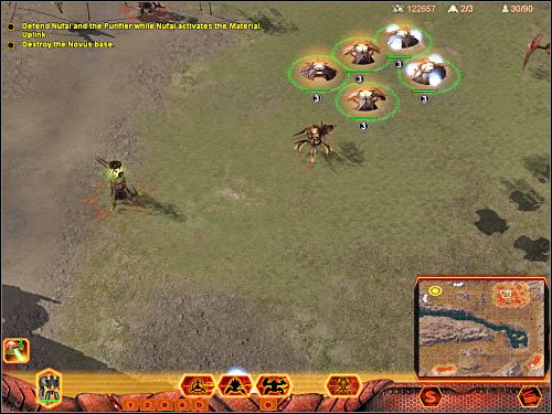 Do ataku na bazę Novus możesz przystąpić właściwie bez większego przygotowania - Misja 4 (cz.3) | Hierarchy | Universe at War Earth Assault - Universe at War: Earth Assault - poradnik do gry