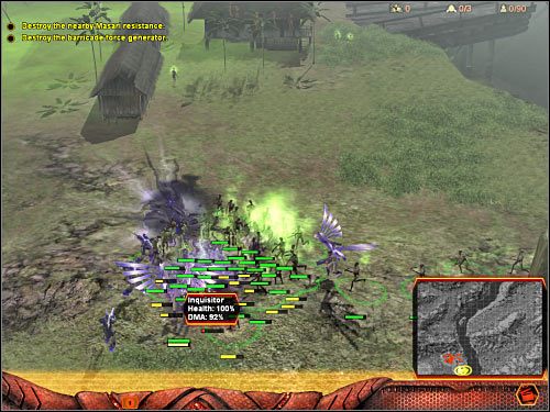 Cel 4: Find the Masari leader (Zlokalizuj jednego z przywódców frakcji Masari) - Misja 5 (cz.1) | Hierarchy | Universe at War Earth Assault - Universe at War: Earth Assault - poradnik do gry