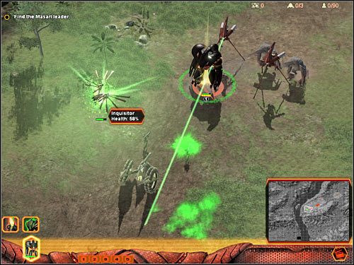 Będziesz musiał powtórzyć czynność z początkowej części tej misji - Misja 5 (cz.2) | Hierarchy | Universe at War Earth Assault - Universe at War: Earth Assault - poradnik do gry