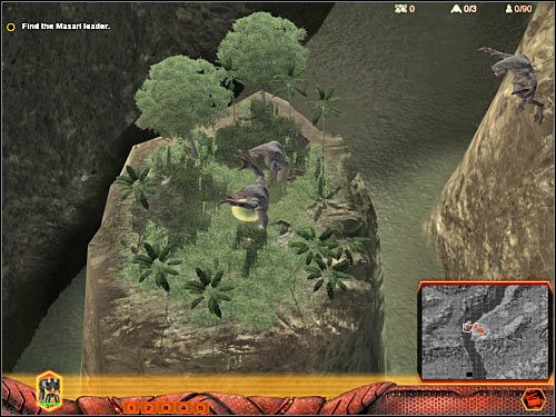 Proponowałbym teraz jeszcze bardziej skierować się na zachód, gdyż znajduje się tam obozowisko, które powinieneś zabezpieczyć (czytaj: zrównać wszystko z ziemią ;-)) - Misja 5 (cz.2) | Hierarchy | Universe at War Earth Assault - Universe at War: Earth Assault - poradnik do gry