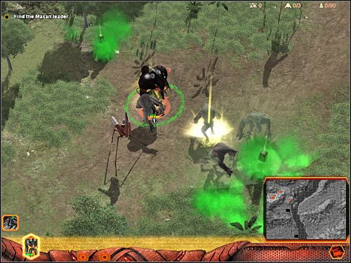 Twój bohater nie może też stracić zbyt dużo punktów zdrowia - Misja 5 (cz.3) | Hierarchy | Universe at War Earth Assault - Universe at War: Earth Assault - poradnik do gry