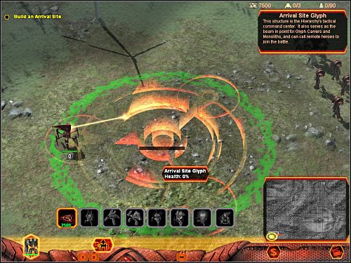 Cel 2: Escort Orlok to the transmitter and activate it (Eskortuj Orloka do nadajnika w celu jego uaktywnienia) - Misja 6 (cz.1) | Hierarchy | Universe at War Earth Assault - Universe at War: Earth Assault - poradnik do gry