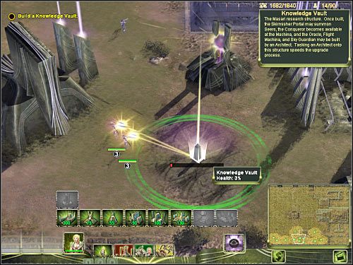 Cel 5: Build a Sky Guardian (Zbuduj wieżyczkę typu Sky Guardian) - Misja 1 (cz.2) | Masari | Universe at War Earth Assault - Universe at War: Earth Assault - poradnik do gry