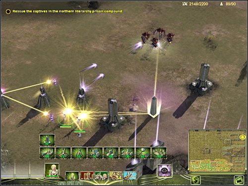 Ruszaj na północ, prowadząc za sobą całą armię - Misja 1 (cz.3) | Masari | Universe at War Earth Assault - Universe at War: Earth Assault - poradnik do gry