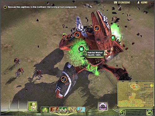 1 - Misja 1 (cz.3) | Masari | Universe at War Earth Assault - Universe at War: Earth Assault - poradnik do gry