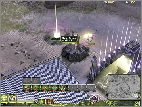 3) Skirmisher Portal, Knowledge Vault - Mapa globalna - Przykładowa misja (cz.1) | Masari - Universe at War: Earth Assault - poradnik do gry