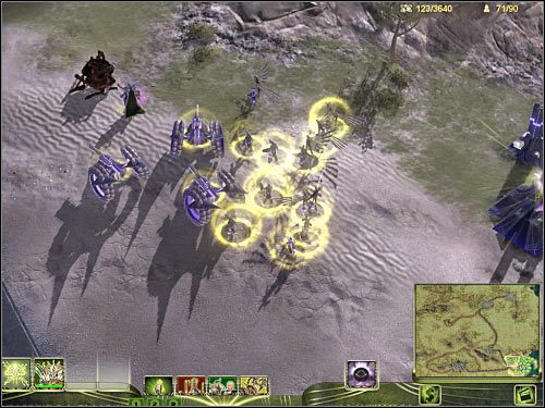 1 - Mapa globalna - Przykładowa misja (cz.1) | Masari - Universe at War: Earth Assault - poradnik do gry