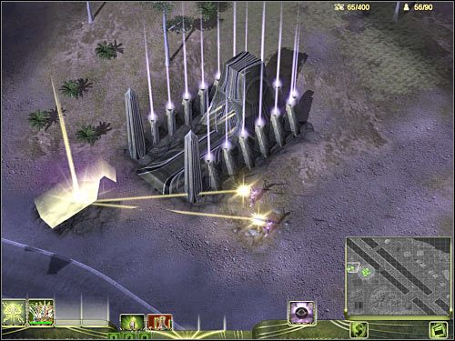 Ogólny schemat rozbudowy bazy Masari został już przedstawiony - Misja 2 | Masari | Universe at War Earth Assault - Universe at War: Earth Assault - poradnik do gry