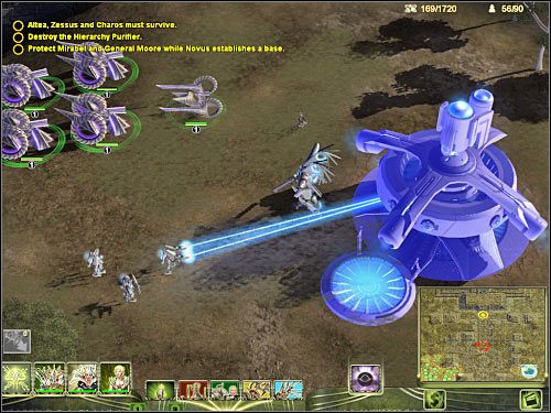 Zainteresuj się teraz w większym stopniu własną bazą - Misja 3 (cz.2) | Masari | Universe at War Earth Assault - Universe at War: Earth Assault - poradnik do gry