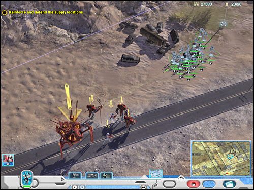 1 - Misja 1 (cz.2) | Novus | Universe at War Earth Assault - Universe at War: Earth Assault - poradnik do gry