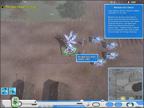 Możesz zacząć kierować się na zachód, w stronę swojego pierwszego celu - Misja 2 (cz.1) | Novus | Universe at War Earth Assault - Universe at War: Earth Assault - poradnik do gry