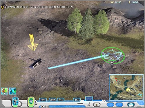 Na planszy pojawi się kilka maszyn kroczących - Misja 3 (cz.2) | Novus | Universe at War Earth Assault - Universe at War: Earth Assault - poradnik do gry