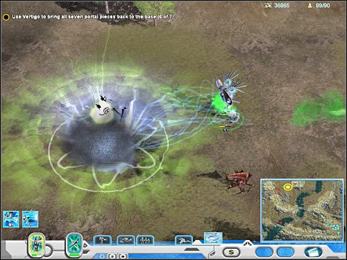 Niszcz napotykane jednostki typu Glyph Carver - Misja 3 (cz.4) | Novus | Universe at War Earth Assault - Universe at War: Earth Assault - poradnik do gry