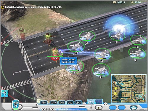 Teraz musisz bezpiecznie przetransportować swoją armię na zachodnią wysepkę - Misja 5 (cz.3) | Novus | Universe at War Earth Assault - Universe at War: Earth Assault - poradnik do gry