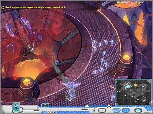 Cel 3: Escort Mirabel to the Material Uplink (Eskortuj Mirabel do budynku Material Uplink) - Misja 6 (cz.2) | Novus | Universe at War Earth Assault - Universe at War: Earth Assault - poradnik do gry