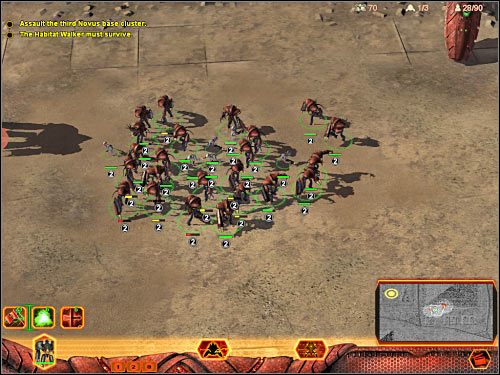 Finałowa część tej misji będzie już bardzo prosta - Misja 1 (cz.2) | Hierarchy | Universe at War Earth Assault - Universe at War: Earth Assault - poradnik do gry