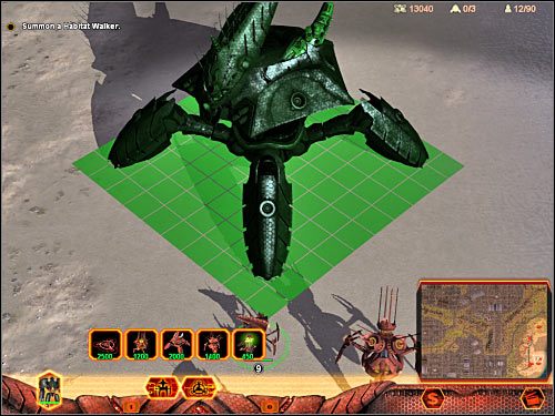 Równolegle do procesu przyzywania Walkera powinieneś zająć się kilkoma innymi sprawami - Misja 2 (cz.2) | Hierarchy | Universe at War Earth Assault - Universe at War: Earth Assault - poradnik do gry