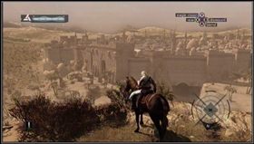 Na rozdrożu skręć w lewo, a gdy przybędziesz do wioski, wejdź na kolejną wieżę - Tamir z Damaszku | Memory Block 02 | Assassins Creed - Assassins Creed - poradnik do gry