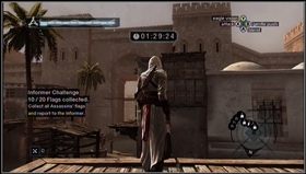 Weź wszystkie flagi z prawej, odwróć się w lewo i przeskocz na budynek - Abul Nuqoud z Damaszku (cz.2) | Memory Block 04 | Assassins Creed - Assassins Creed - poradnik do gry