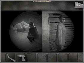 Wędruje zatem w korytarz mieszczący się po drugiej stronie holu i zachodzi kolejny raz do celi nr 1 - Niedziela, wieczór | Rozdział 1 - Rozbite szkło Overclocked Historia o przemocy - Overclocked: Historia o przemocy - poradnik do gry