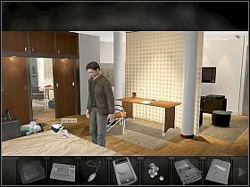 Wraca do hotelu (w prawo) - Niedziela, wieczór | Rozdział 1 - Rozbite szkło Overclocked Historia o przemocy - Overclocked: Historia o przemocy - poradnik do gry