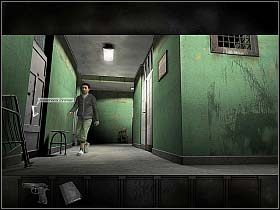 Ray stoi w swoim pokoju (tym samym, z którego w poprzedniej retrospekcji brał klucz) - Poniedziałek, wieczór (cz.1) | Rozdział 2 - Rany | Overclocked - Overclocked: Historia o przemocy - poradnik do gry