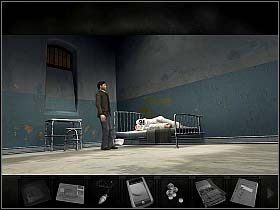 Po skończonej sesji David wraca do pokoju pracowniczego i zadziaławszy na skrzynce z bezpiecznikami, włącza oświetlenie w celi nr 3 - Poniedziałek, wieczór (cz.1) | Rozdział 2 - Rany | Overclocked - Overclocked: Historia o przemocy - poradnik do gry