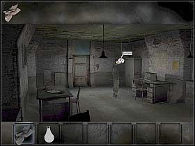 Ray kieruje się w stronę drzwi wejściowych (kursor w dół ekranu) i naciska prztyczek na prawo od nich - Wtorek, popołudnie (cz.3) | Rozdział 3 - Przeciwnik | Overclocked - Overclocked: Historia o przemocy - poradnik do gry