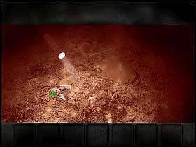 Jonathan na przyczepionym do liny wiadrze zostaje opuszczony w głąb studni - Środa, popołudnie | Rozdział 4 - Pogrążony | Overclocked Historia o przemocy - Overclocked: Historia o przemocy - poradnik do gry