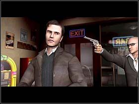 Nasz bohater czuje, że musi się zrelaksować i postanawia spędzić resztę wieczoru w barze - Poniedziałek, wieczór (cz.4) | Rozdział 2 - Rany | Overclocked - Overclocked: Historia o przemocy - poradnik do gry