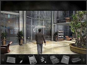 Następnego dnia, ledwie David zjawia się w holu, zostaje przywołany przez recepcjonistę - Wtorek, przedpołudnie | Rozdział 3 - Przeciwnik | Overclocked - Overclocked: Historia o przemocy - poradnik do gry